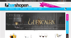 Desktop Screenshot of barshopen.dk